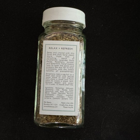 Klei Detox ~Spearmint + Floral Facial Steam .55 oz / 16 g New Sealed - Picture 2 of 2